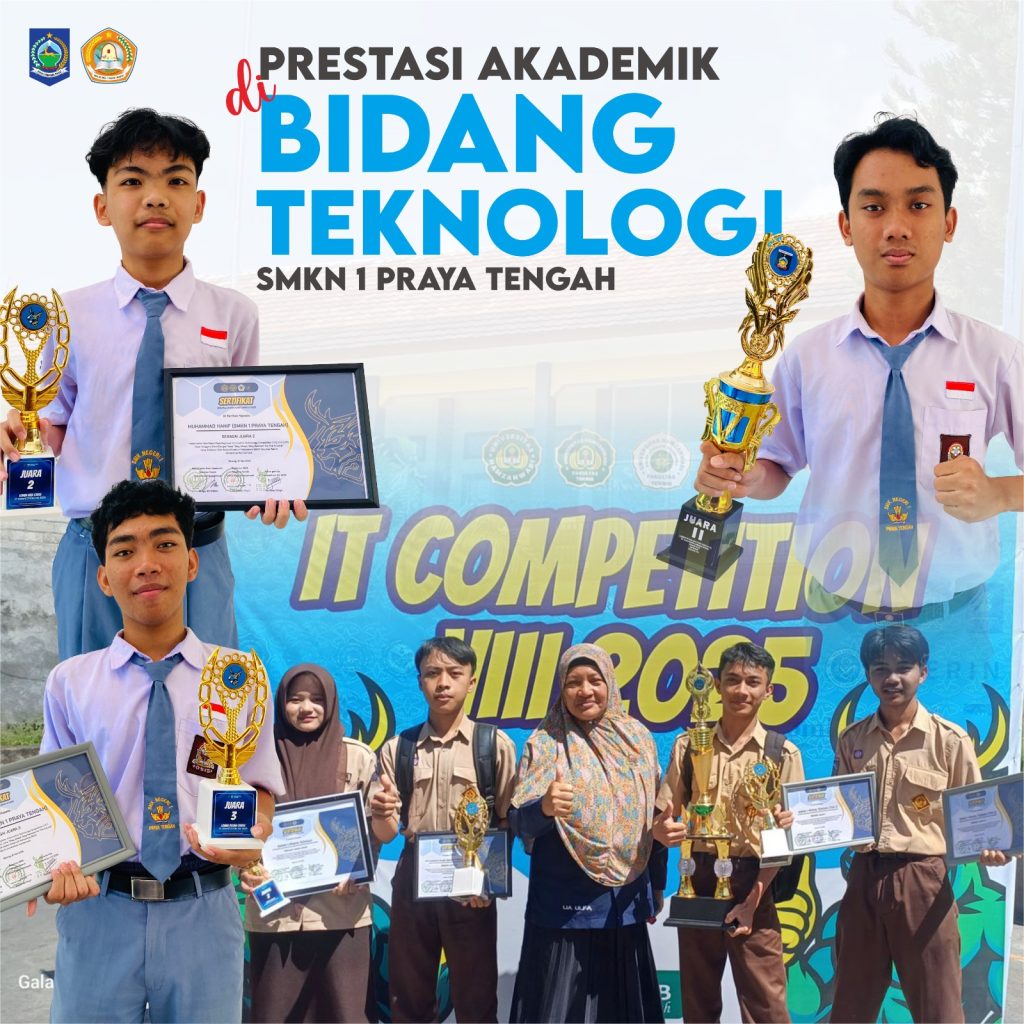 SMKN 1 Praya Tengah Borong Gelar Juara Umum di IT Competition Universitas Hamzanwadi