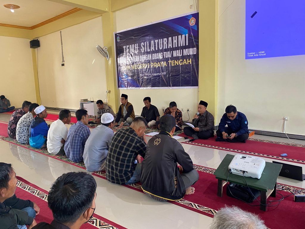 Temu Silaturrahmi Komite dan Wali Murid Kelas X SMKN 1 Praya Tengah Tahun Ajaran 2025/2026