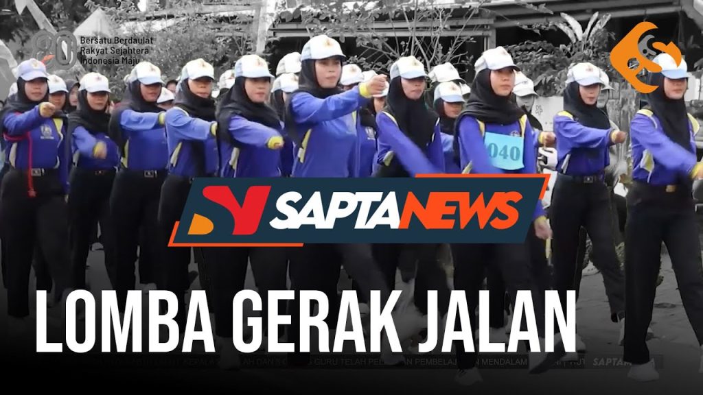 🔴 HUT Ke-80 RI, Lomba Gerak Jalan, Observasi Guru, dan PM - SAPTANEWS Senin, 01 September 2025
