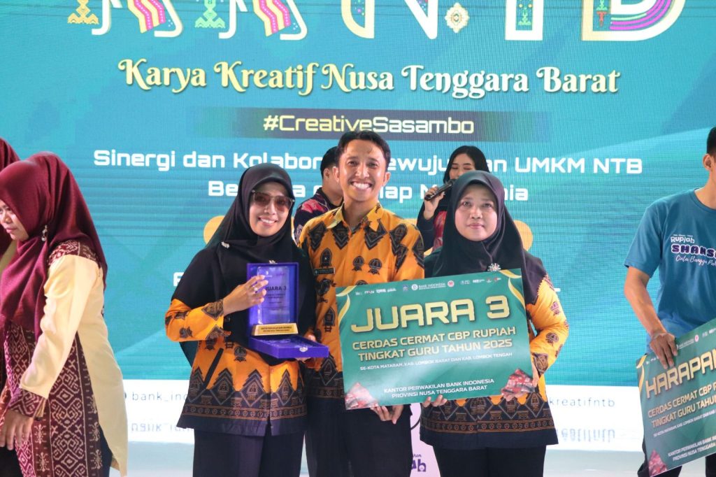Tim SMKN 1 Praya Tengah Raih Juara 3 pada Final Lomba Cerdas Cermat CBP Rupiah 2025